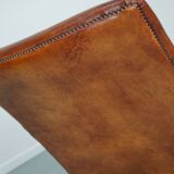 Vintage Dutch Cognac Colored Leather Club Chair