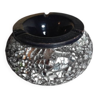 Mosaic handcrafted ashtray