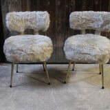 Pair of moumoute chairs