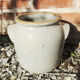 Old sandstone pot h 19 cm