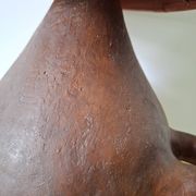 Lampe en terre cuite ancienne