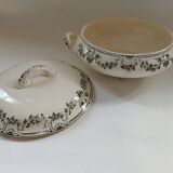 Badonviller "Champagne" iron clay vegetable dish