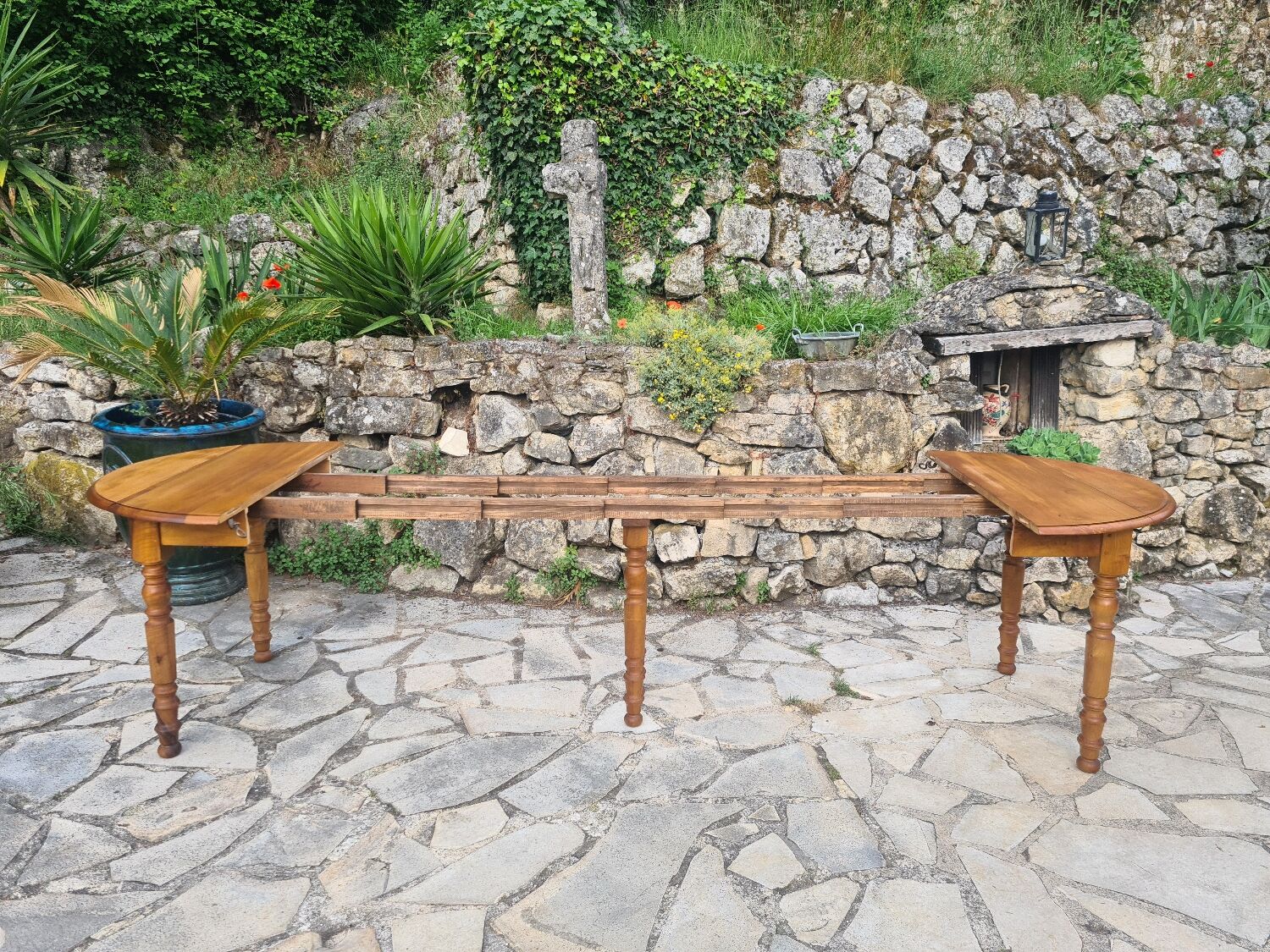Cherry wood dining table
