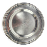 Christofle Paris - Plat rond 33 cm en métal argenté