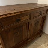 Buffet 18th century louis xiii magnificent wooden storage cabinet