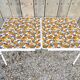Table de camping valise pliable et réglable des années 70