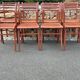 Suite de  8 chaises de Bistrot vintage années 1960