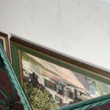 50s wrought iron table