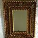 Glass glazing beads mirror decorated 51x40cm