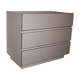 Commode blanche des années 70