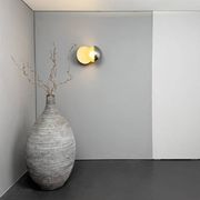 Wall lamp “Diaframma” by Piero & Monti for Fontana Arte, Italy, 1960s