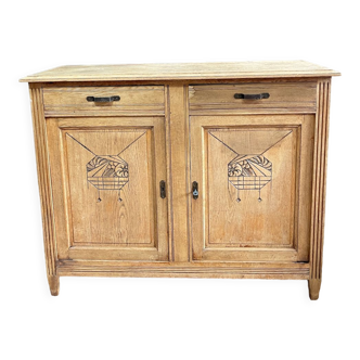 Buffet parisien bois brut