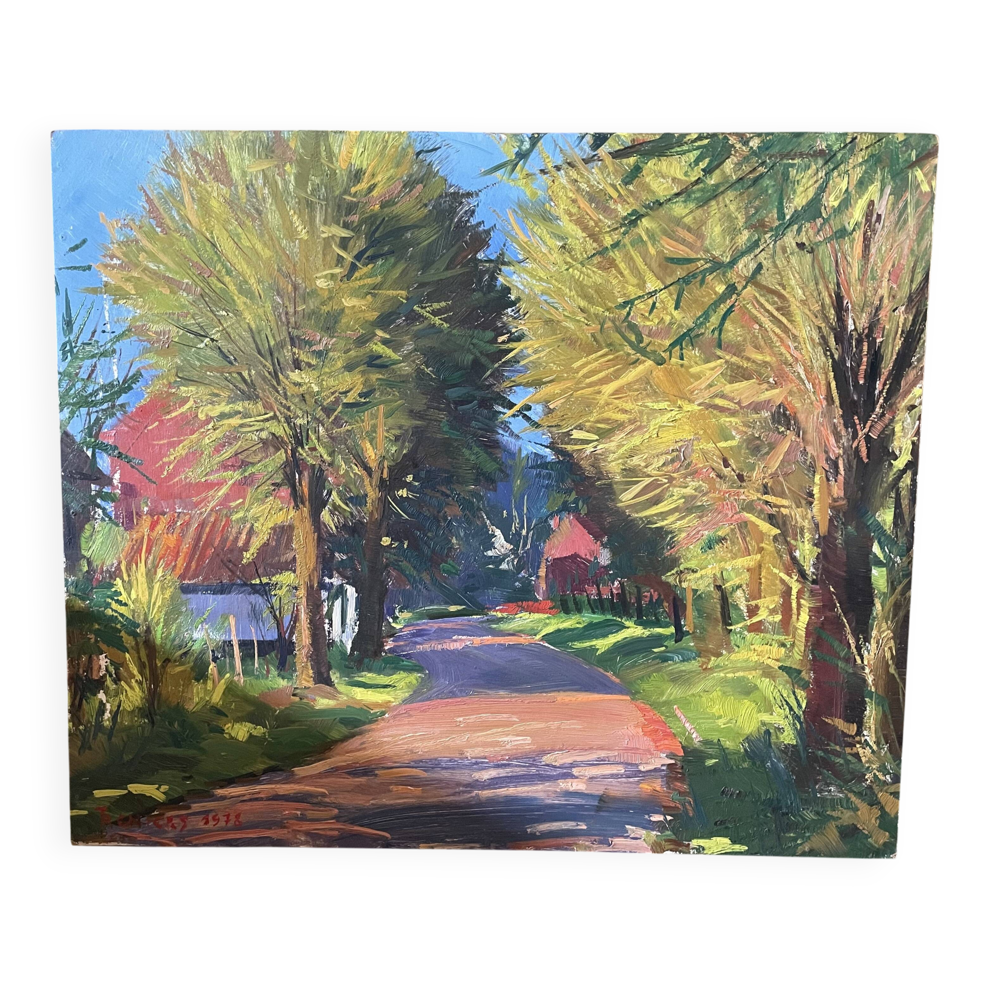 Landscape painting by Tony Reniers