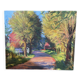 Landscape painting by Tony Reniers