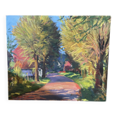 Landscape painting by Tony Reniers