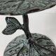 Pretty vintage bronze candle holder