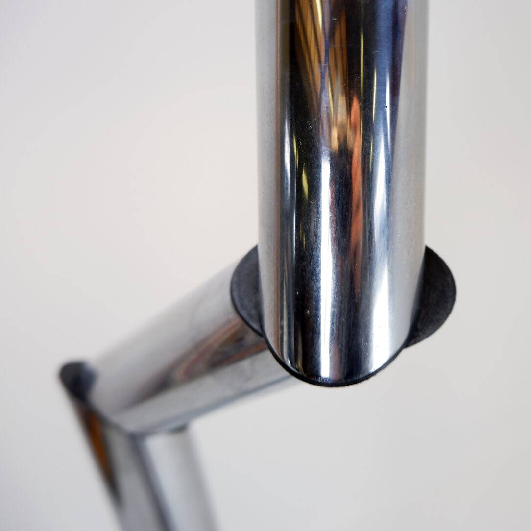 Tubular Chrome articulated Floor Lamp - 1970s