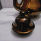Jersey earthenware teapot - bronze color