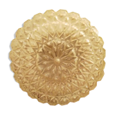 Round ceiling in cast glass