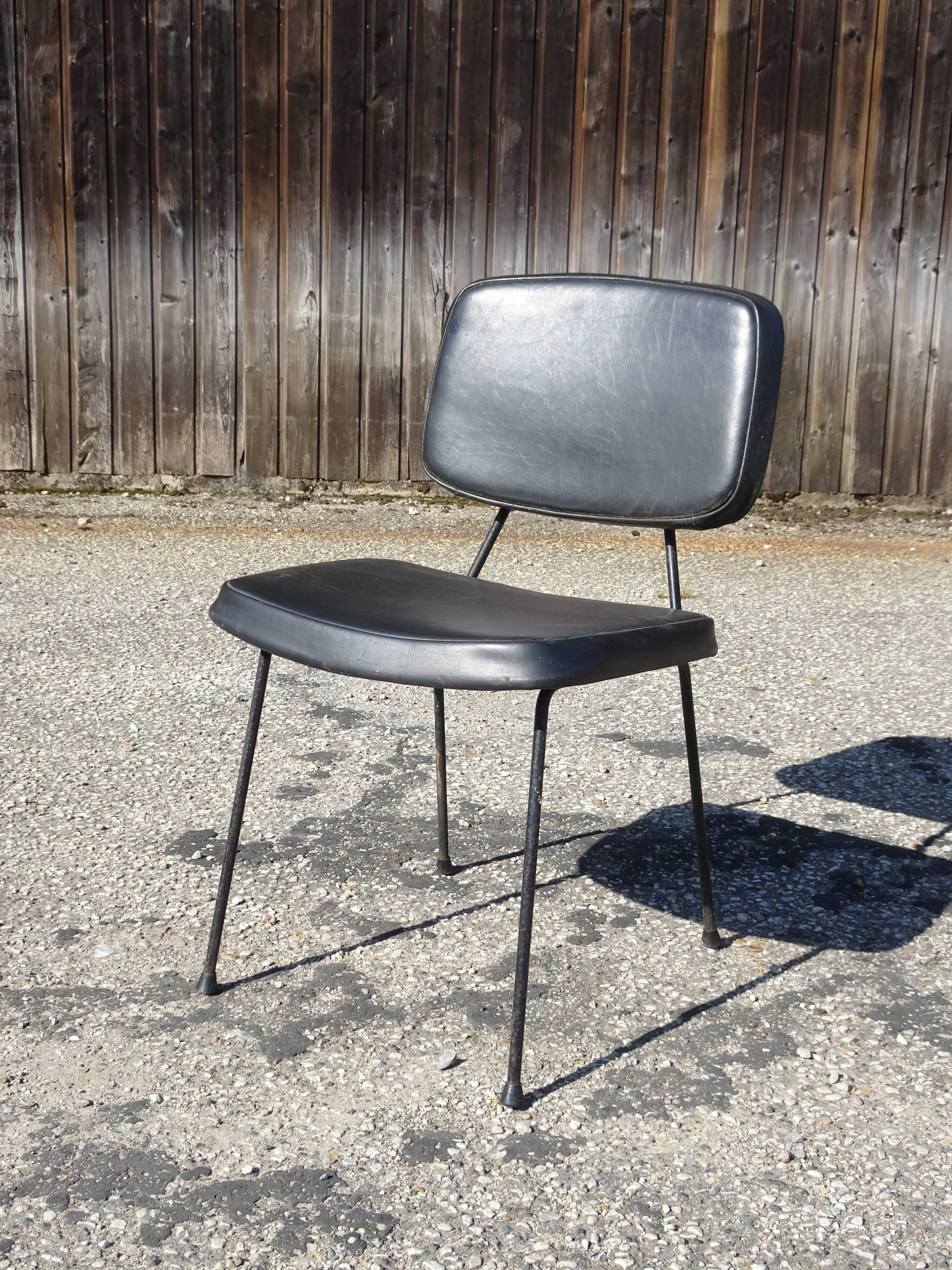 Chair by Pierre Paulin, model CM 196, Thonet edition, around 1958.