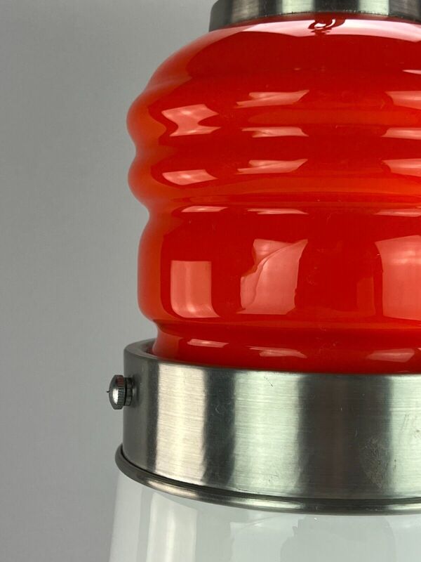 Suspension Mazzega Murano en verre Italie Space Age