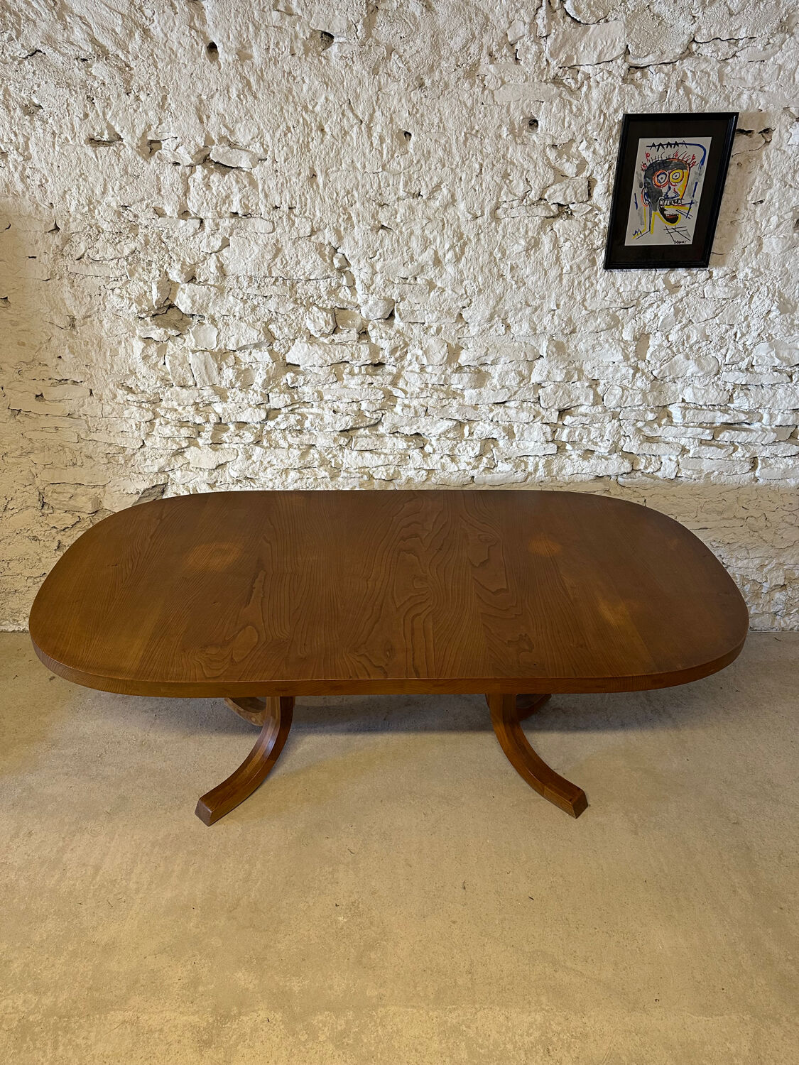 T40 dining table by Pierre Chapo