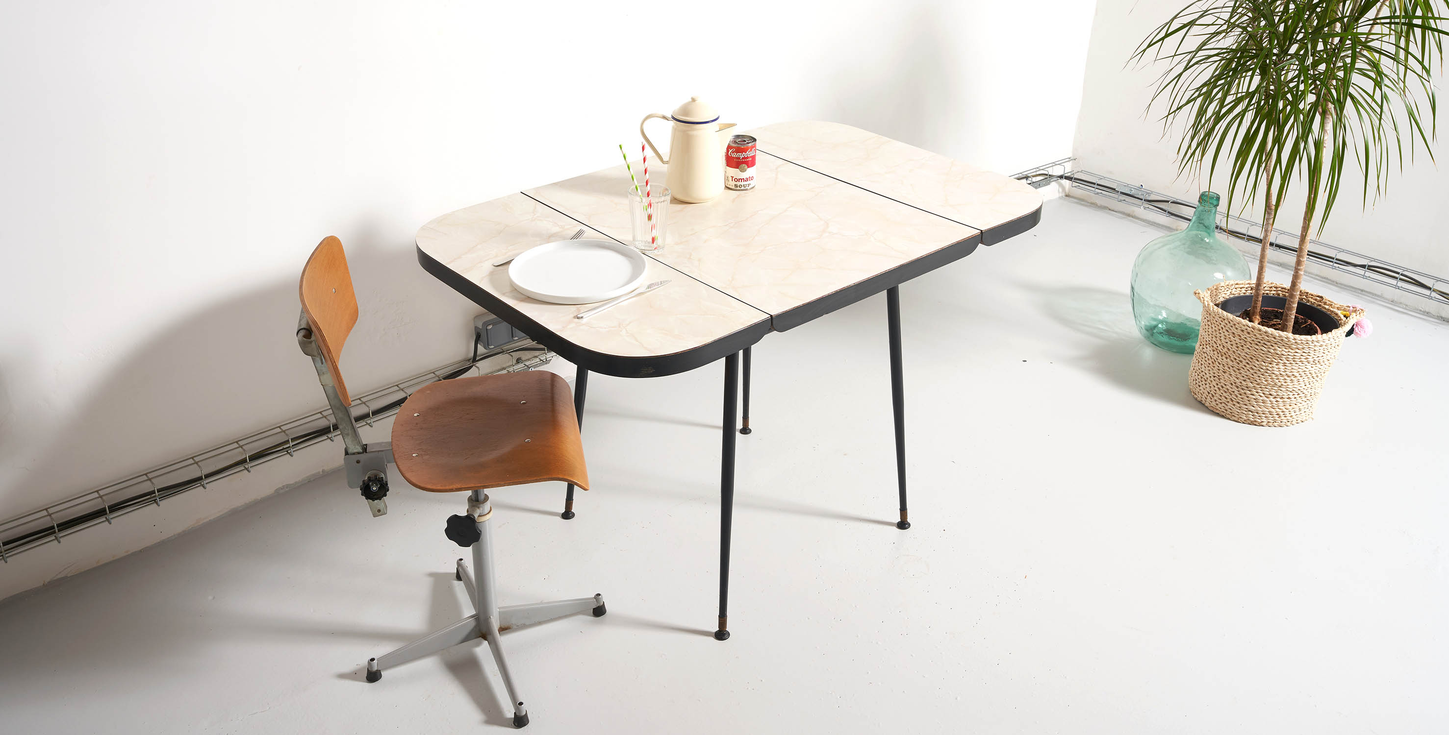 Vintage formica dining table