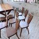 Mountain furniture set with table and 8 chairs Malmvall.