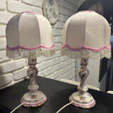 Pair of Clamecy lamps