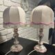 Pair of Clamecy lamps