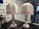 Pair of Clamecy lamps