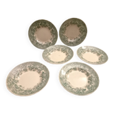 Set of deep plates Sacavem