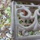 Cast iron magazine rack / wood log rack