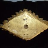 Sun, wall-mounted gilded wood