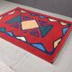 Grand tapis noué à la main, années 1980