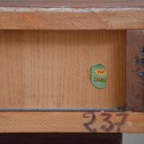 Lacquered wooden bedside