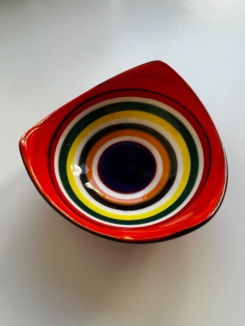 Cups design vintage ceramic Delrio Salado