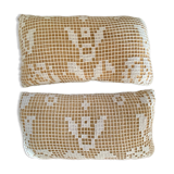 2 cushions in bohemian style