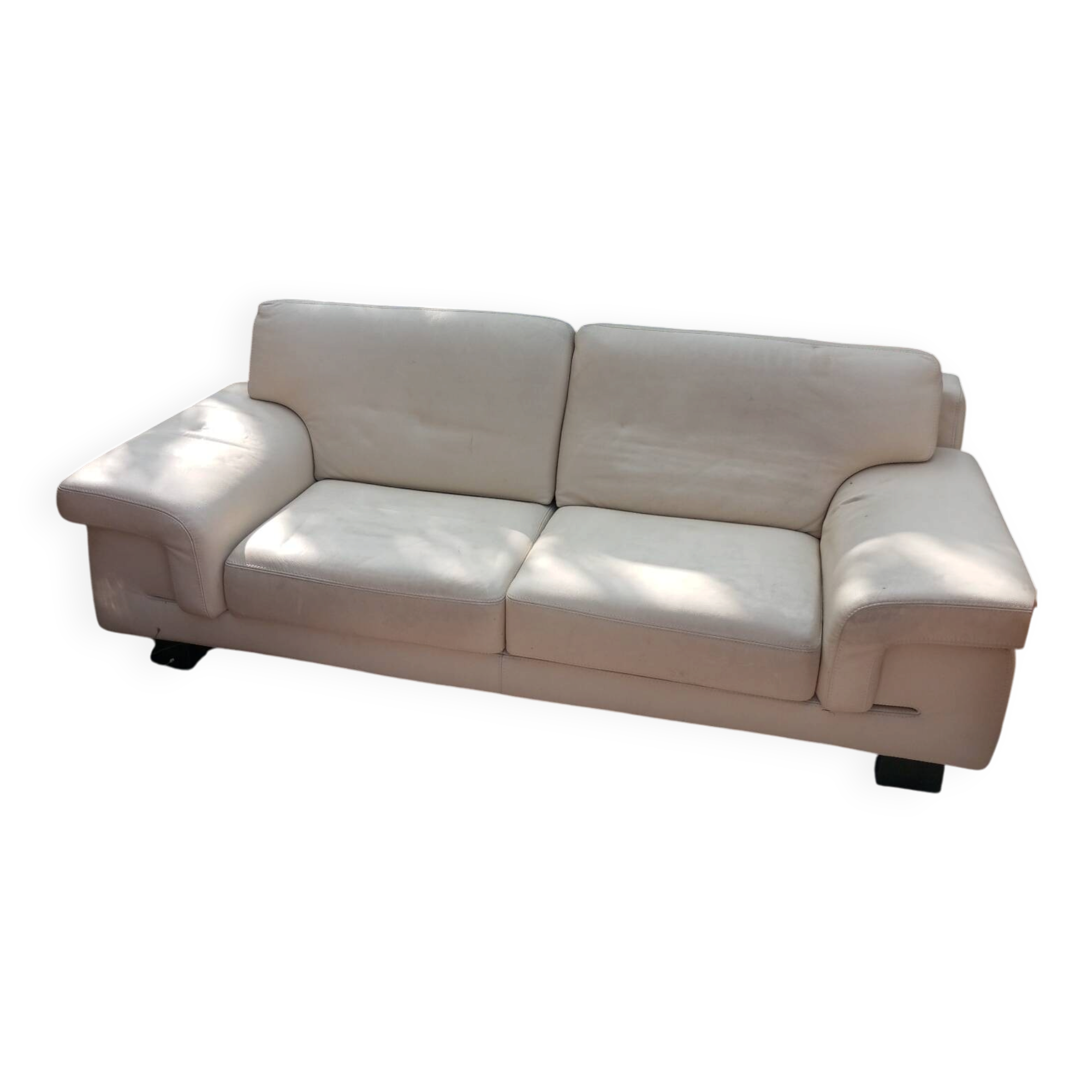 Canapé vintage en cuir 3 place