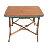 Old rattan coffee table