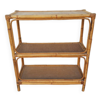 Rattan shelf 1970