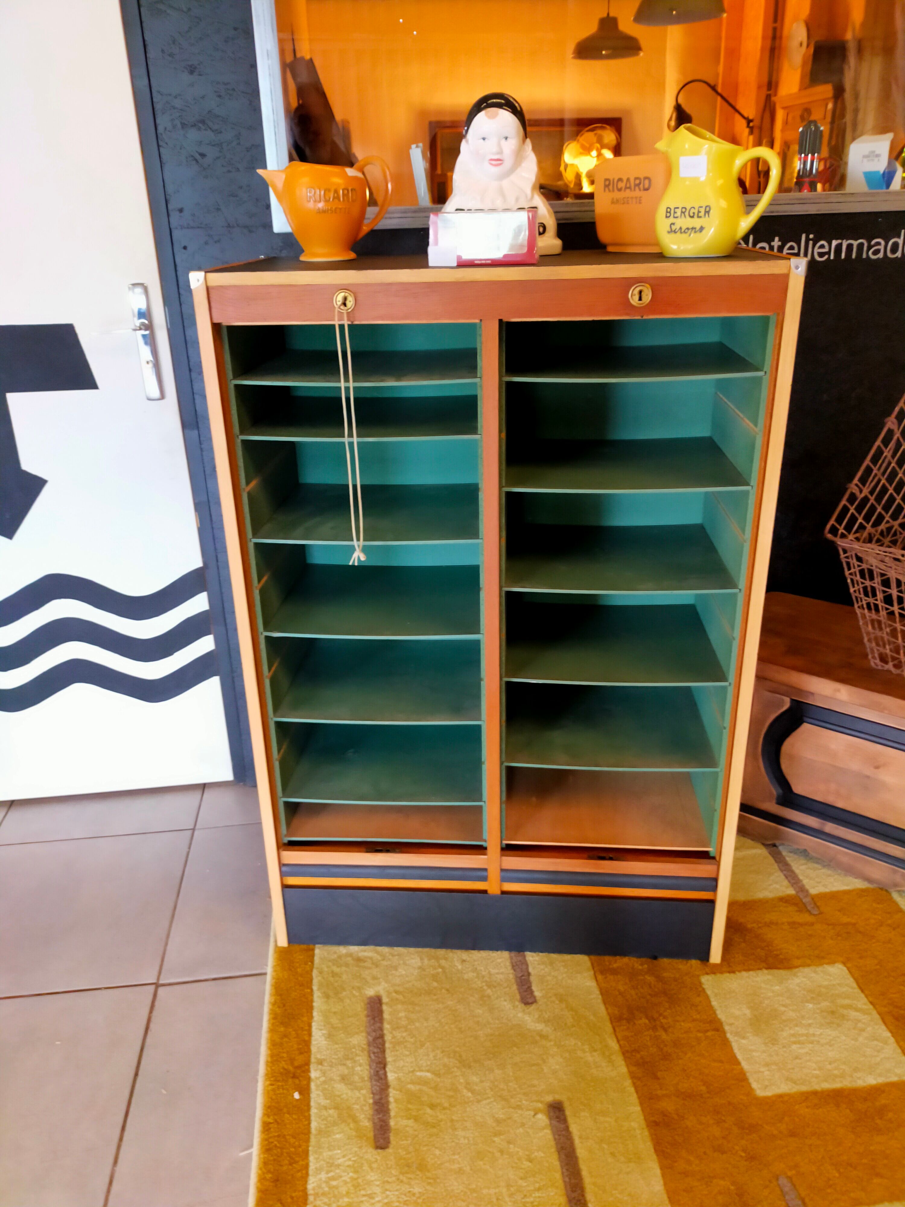 Panier Créel De Pêche Vintage En Osier Années 50 - Fabrication USA - Expédition Rapide