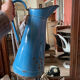 Blue pitcher