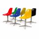 Set of 6 Charles Eames chairs