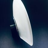 Postmodern Frosted Glass Sconce Wall Lamp from Metalarte, Spain, 1980s