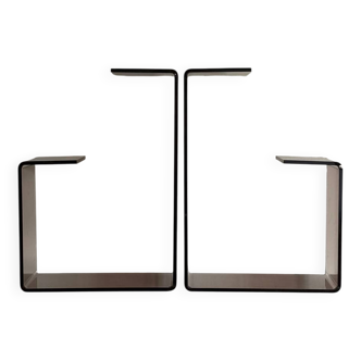 Modules de rangement en plexi fumé