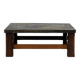 1960s Coffee Table made of Oak and Norwegian Sell Pillarguri Slate