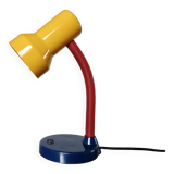 Memphis style lamp, 80s primary colors