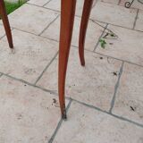 Pair of Louis XV style bedside tables with marble top