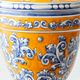 Vintage Talavera Table Lamp, Hand-Painted Ceramic, Spain